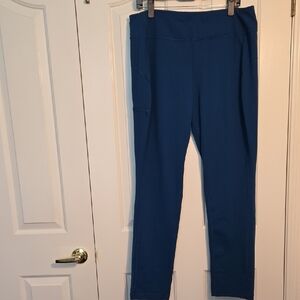 Women's Duluth Trading Co Navy Dry on the Fly Pants Sz XL X 31